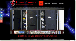 Desktop Screenshot of powercareers.net