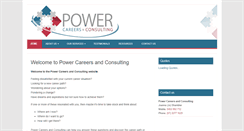 Desktop Screenshot of powercareers.biz