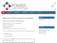 Tablet Screenshot of powercareers.biz